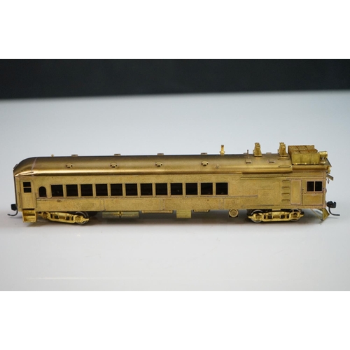 120 - Boxed Gem Models HO gauge KT-101 Maryland & Pennsylvania Gas-Electric brass locomotive & tender (Jap... 