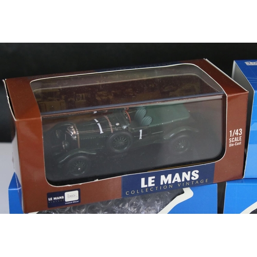 1201 - Seven boxed / cased 1/43 IXO Models diecast models to include 2 x Le Mans Collection Vintage and 3 x... 