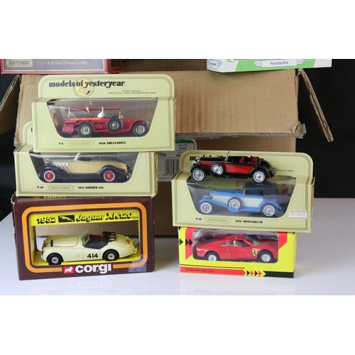 1204 - 21 Boxed diecast models to include 13 x Matchbox Models of Yesteryear mainly in cream boxes plus Cor... 