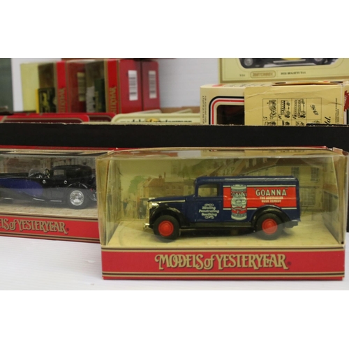 1217 - 37 x Boxed diecast models to include 17 x Matchbox Models of Yesterday including Y5-C 1930 Leyland T... 