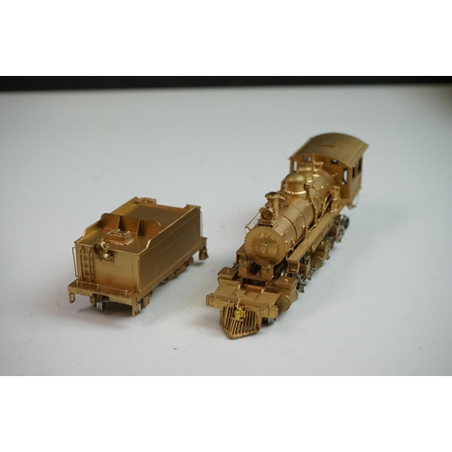 124 - Boxed Gem Models HO gauge IM-105 Baldwin Mallet 2-4-4-2 brass locomotive & tender, made in Japan, ap... 