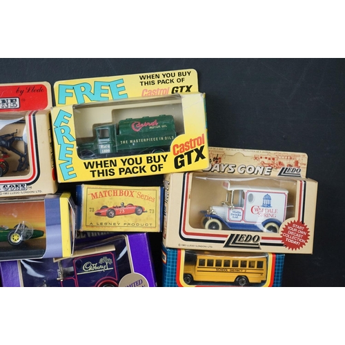 1241 - 18 Boxed diecast models to include 1980s Matchbox, Corgi Bloodhound SSC, Lledo etc plus unboxed exam... 