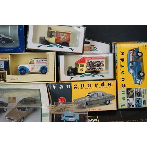 1242 - 35 x Boxed diecast models to include 2 x Corgi D980/1 Ford Popular Van and 90011 Mack B Open Pumper ... 