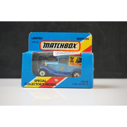 1272 - Five boxed Matchbox diecast models to include 2 x Superfast (25 Ford Cortina GT, 38 Honda Motorcycle... 