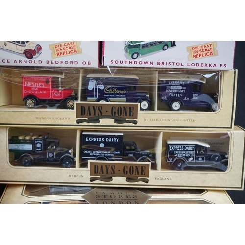 1273 - 13 Boxed diecast to include Corgi and Lledo multi vehicle sets and 4 x Great British Buses