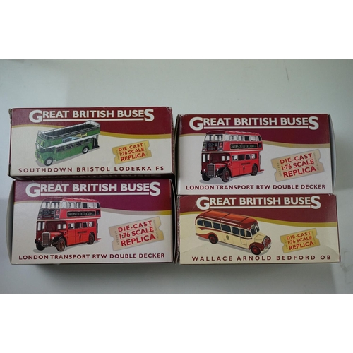 1273 - 13 Boxed diecast to include Corgi and Lledo multi vehicle sets and 4 x Great British Buses