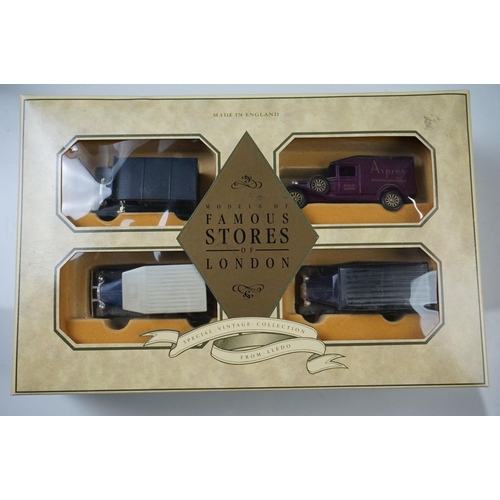 1273 - 13 Boxed diecast to include Corgi and Lledo multi vehicle sets and 4 x Great British Buses