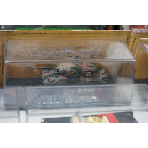 1276 - Collection of 22 boxed / cased diecast models to include Corgi World War II Collection, EFE, Solido,... 