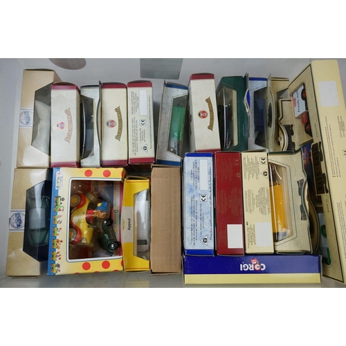 1277 - Collection of 35 boxed diecast models to include Lledo, Corgi and Oxford examples