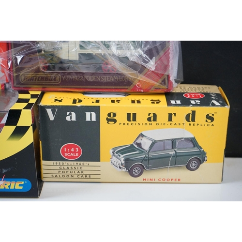 1278 - Group of boxed & unboxed models vehicles to include boxed Scalextric aC2365 Mitsubishi Lancer Evolut... 