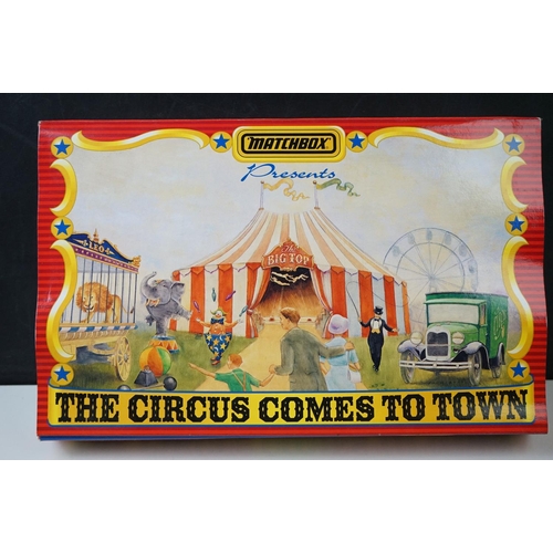 1280 - 19 Boxed diecast models, mainly Lledo with a Matchbox The Circus Comes To Town set