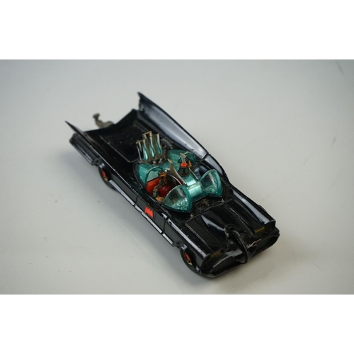 1296 - Six original mid 20th C Corgi diecast models to include Batmobile & Batboat both complete with Batma... 