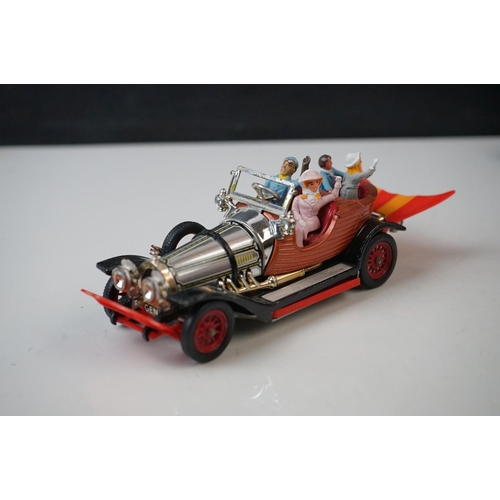 1296 - Six original mid 20th C Corgi diecast models to include Batmobile & Batboat both complete with Batma... 