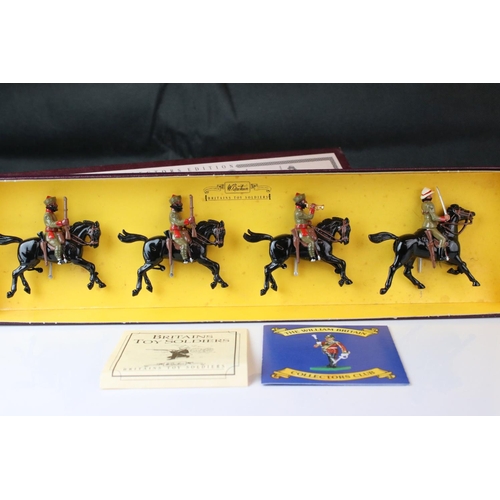 1311 - Four boxed Britains Special Collectors Edition metal figure sets to include 8803 British Infantry, 8... 