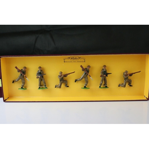 1311 - Four boxed Britains Special Collectors Edition metal figure sets to include 8803 British Infantry, 8... 