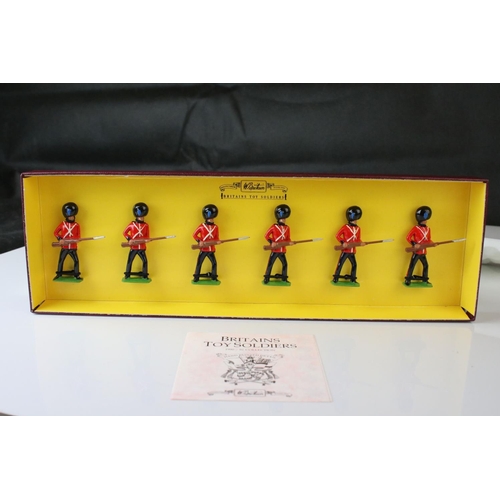 1311 - Four boxed Britains Special Collectors Edition metal figure sets to include 8803 British Infantry, 8... 