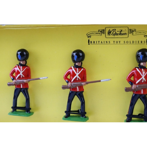 1311 - Four boxed Britains Special Collectors Edition metal figure sets to include 8803 British Infantry, 8... 