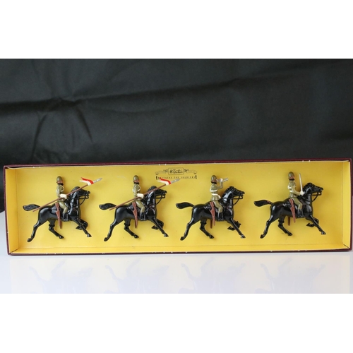 1313 - Two boxed Britains Special Collectors Edition metal figure sets to include 8807 Empress of India's 2... 