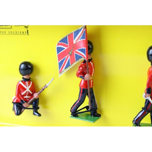 1315 - Four boxed Britains Special Collectors Edition metal figure sets to include 8822 The King's Royal Ri... 