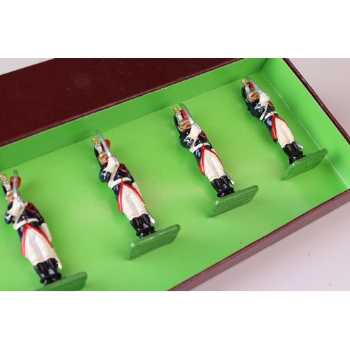 1316 - Four boxed Britains Special Collectors Edition metal figure sets to include 8822 The Kings Royal Rif... 