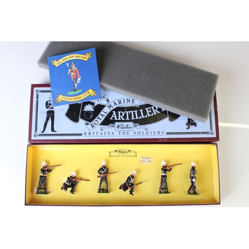 1316 - Four boxed Britains Special Collectors Edition metal figure sets to include 8822 The Kings Royal Rif... 