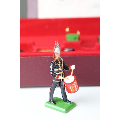 1317 - Two boxed ltd edn Britains metal figure sets to include 5293 The Blues and Royals and 5188 Seaforth ... 