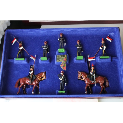 1319 - Two boxed ltd edn Britains metal figure sets to include 5392 The 9th/12th Royal Lancers and 5193 The... 