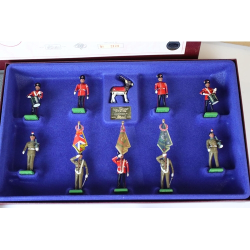 1319 - Two boxed ltd edn Britains metal figure sets to include 5392 The 9th/12th Royal Lancers and 5193 The... 