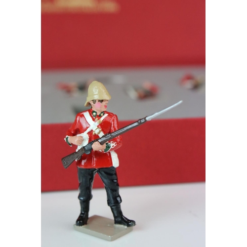 1321 - Two boxed Tradition Soldiers for Collectors to include Set No 401 24th=h Regiment of Foot The Zulu W... 