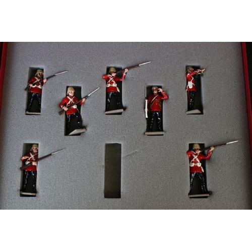 1321 - Two boxed Tradition Soldiers for Collectors to include Set No 401 24th=h Regiment of Foot The Zulu W... 