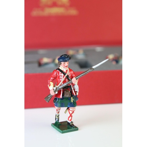 1322 - Two boxed Tradition Soldiers for Collectors Set No 614 42nd Highland Regiment of Foot The French and... 