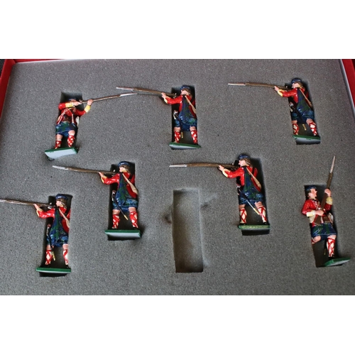 1322 - Two boxed Tradition Soldiers for Collectors Set No 614 42nd Highland Regiment of Foot The French and... 