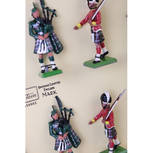 1323 - Two boxed Britains ltd edn metal figure sets to include 5291 The Honourable Artillery Company and 51... 