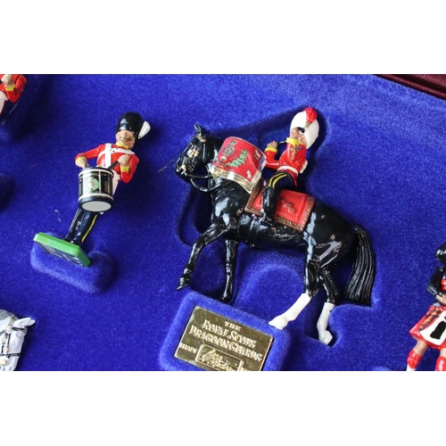 1324 - Three boxed Britains ltd edn metal figure sets to include 5290 The Royal Scots Dragoon Guards, 5189 ... 