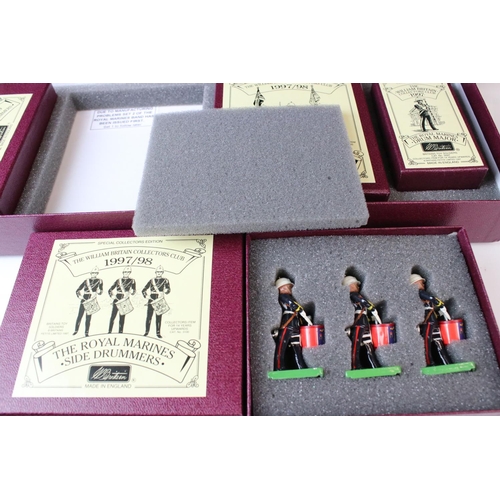 1324 - Three boxed Britains ltd edn metal figure sets to include 5290 The Royal Scots Dragoon Guards, 5189 ... 