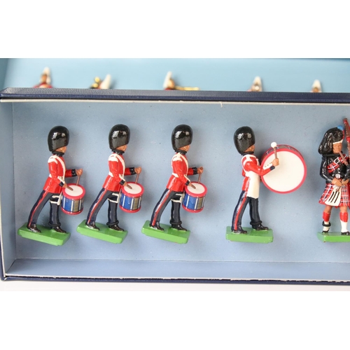 1328 - Three boxed ltd edn Britains Ceremonial Collection metal figure sets to include 2 x 00157 Band of Th... 