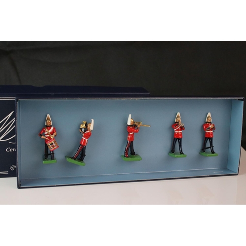 1328 - Three boxed ltd edn Britains Ceremonial Collection metal figure sets to include 2 x 00157 Band of Th... 