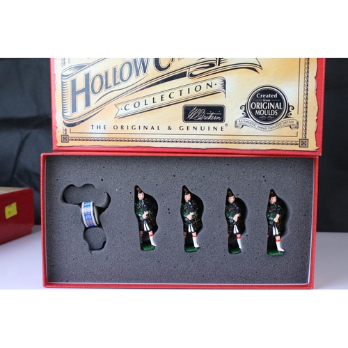 1329 - Two boxed Britains The Hollow Cast Collection metal figure sets to include 40190 The Cameron Highlan... 