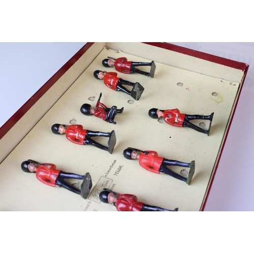 1331 - Two boxed Britains metal figure sets to include 2086 Queen's Royal Regt (West Surrey) and 8954 57th ... 