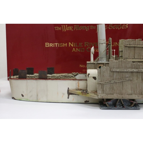 1334 - Boxed Britains The War Along The Nile Series No 27043 British Nile River Gunboat and Crew set, compl... 