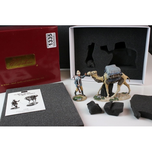 1335 - Six boxed Britains War Along the Nile Series figure sets to include 27030, 27017, 27033, 27002, 2703... 