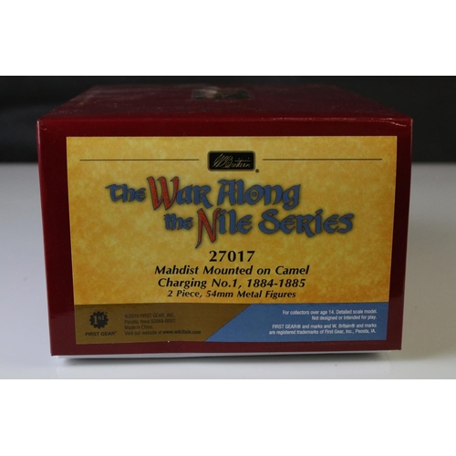 1335 - Six boxed Britains War Along the Nile Series figure sets to include 27030, 27017, 27033, 27002, 2703... 