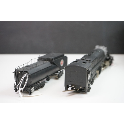 134 - Boxed Tenshodo for Pacific Fast Mail HO gauge GN 2-8-8-2 Class R-2 brass locomotive & tender along w... 