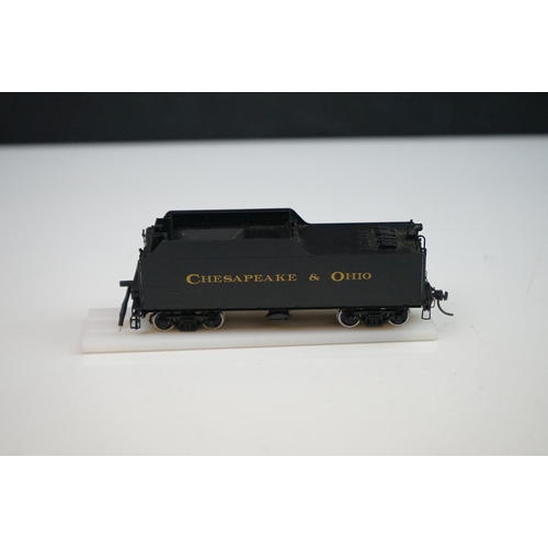 135 - Boxed Key Imports HO gauge C & O 2-6-6-2 Mallet H6 1300 Class w/12RC Tender Bench Mark Super Classic... 