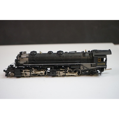 136 - Boxed Key Imports HO gauge 2-6-6-2 Mallet H4 w/12VC Tender Custom Series no 32 brass locomotive & te... 