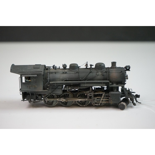 137 - Boxed United Scale Models HO gauge B&O Power 2-8-0 brass locomotive & tender exclusively for Pacific... 