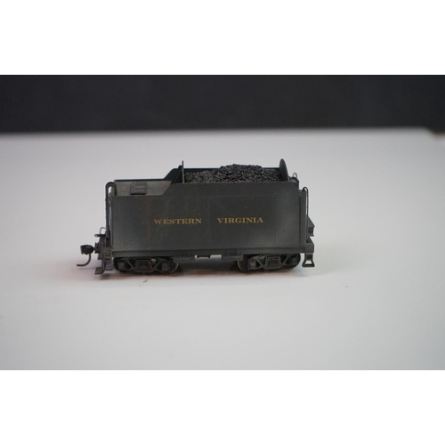 137 - Boxed United Scale Models HO gauge B&O Power 2-8-0 brass locomotive & tender exclusively for Pacific... 