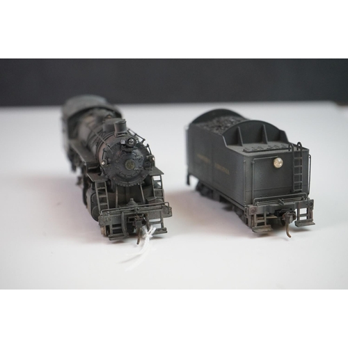 137 - Boxed United Scale Models HO gauge B&O Power 2-8-0 brass locomotive & tender exclusively for Pacific... 