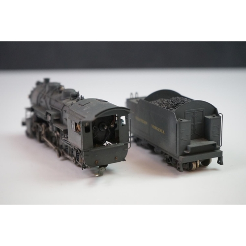 137 - Boxed United Scale Models HO gauge B&O Power 2-8-0 brass locomotive & tender exclusively for Pacific... 