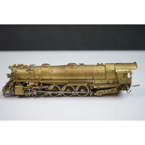 142 - Boxed Key Imports HO gauge Timken 1111 Classic 4-8-4 Northern brass locomotive & tender, by Samhongs... 